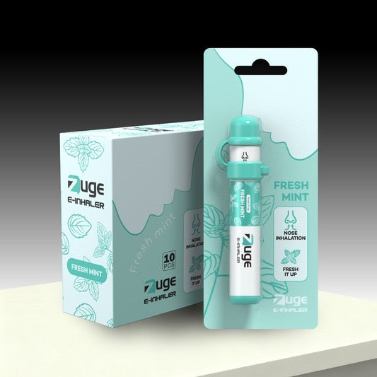替煙棒 ZUGE E-Inhaler 鼻吸器  -買3送1贈送口味隨機-【不是電子煙&不含尼古丁】